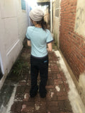 basic layer crop tee (mint)