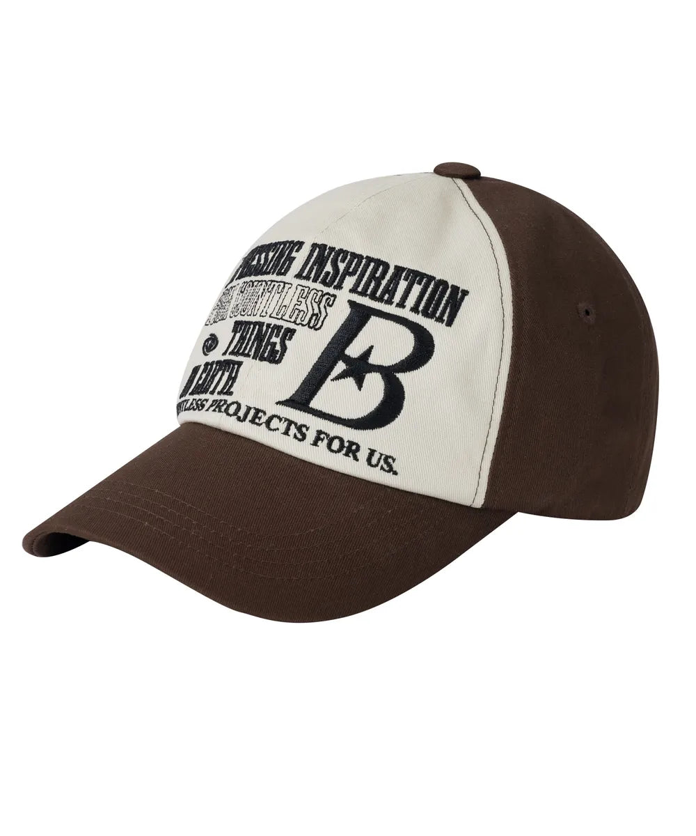 BAUF B LOGO Ball Cap (Brown)