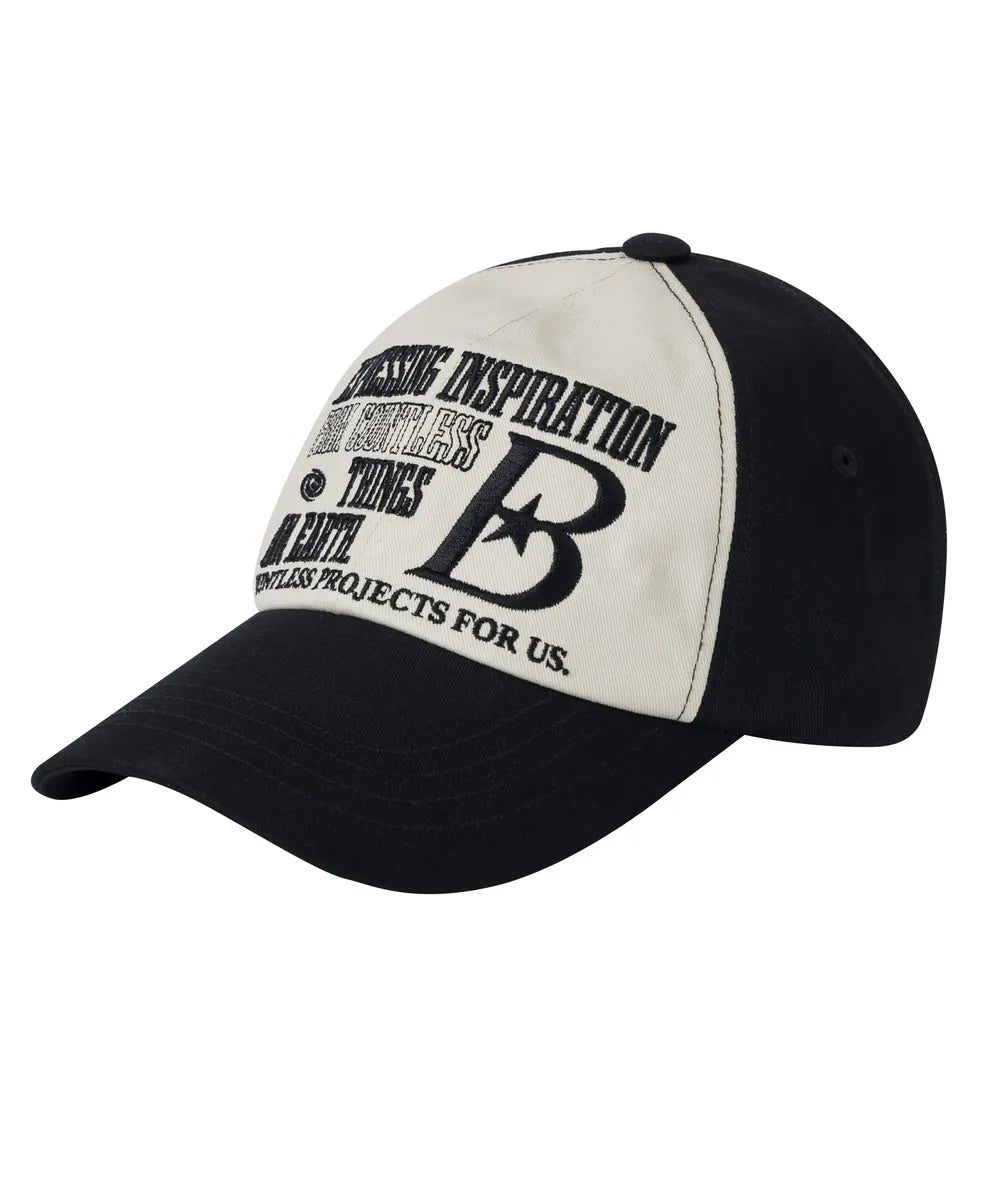 BAUF B LOGO Ball Cap (Black)