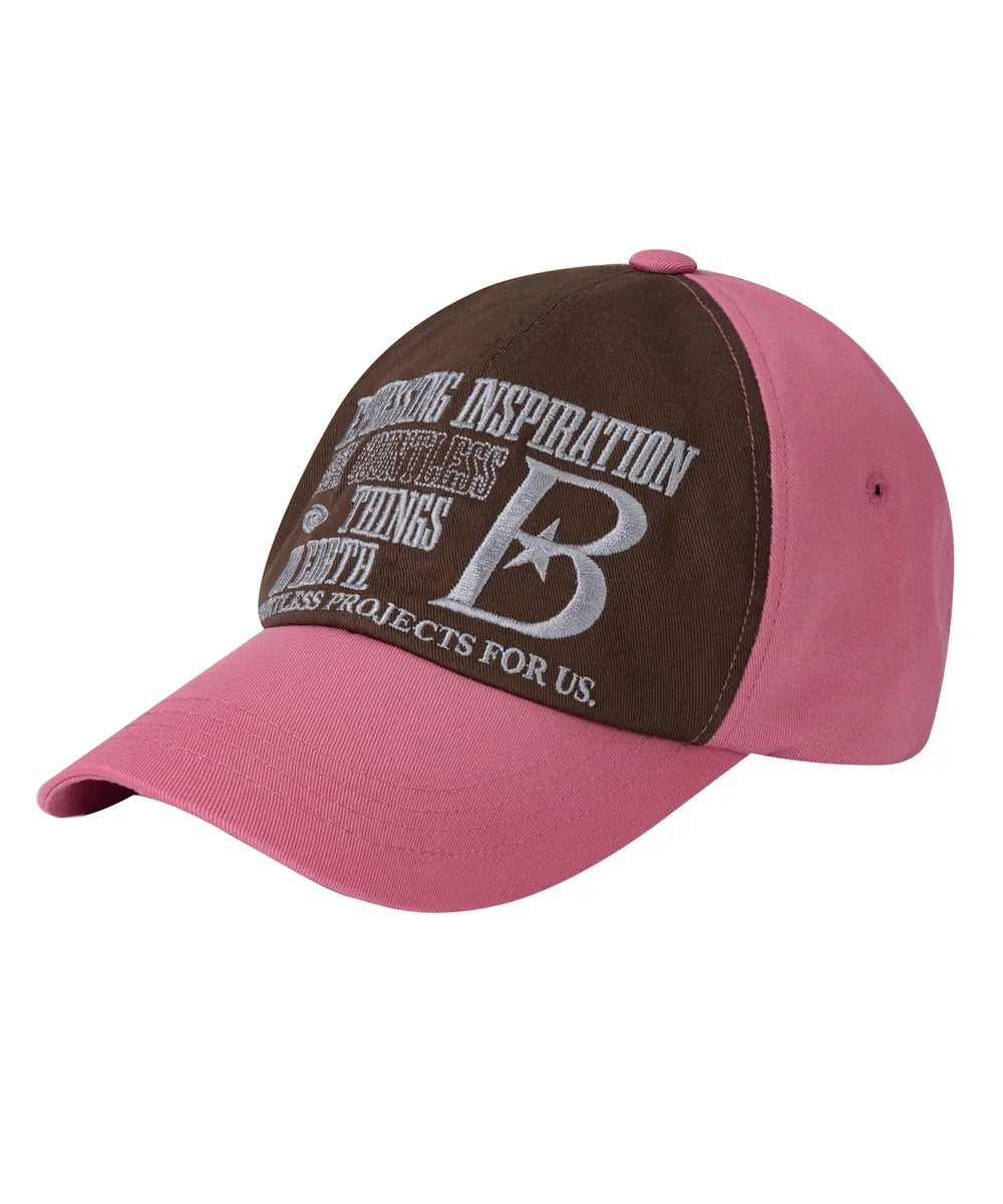 BAUF B LOGO Ball Cap (Pink)