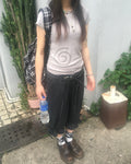 spiral studded tee (grey)
