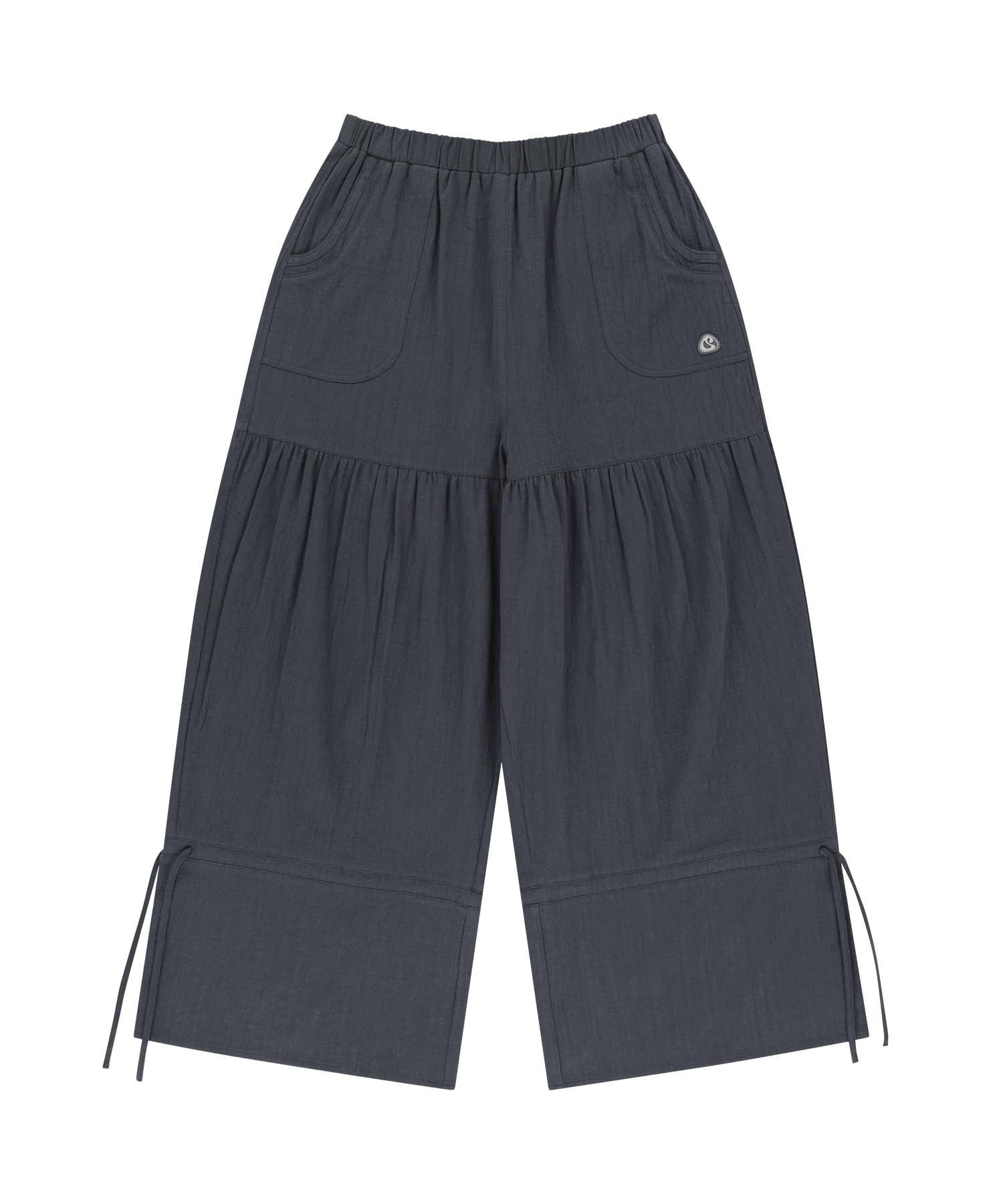 ✪【𝘱𝘳𝘦-𝘰𝘳𝘥𝘦𝘳】coyseio shirring rough pants (2 color)