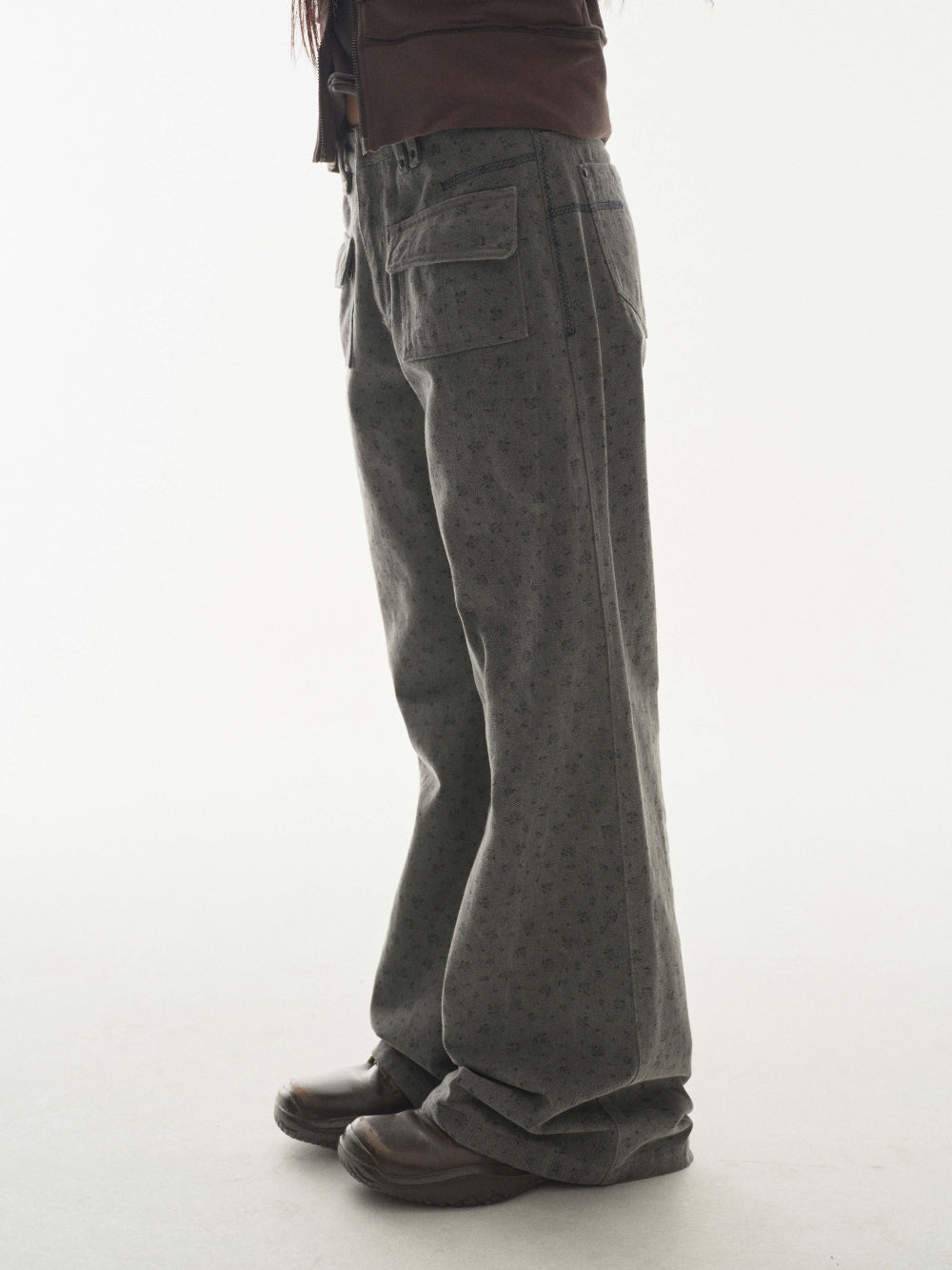 ✪【𝘱𝘳𝘦-𝘰𝘳𝘥𝘦𝘳】coyseio flower pattern pants (2 color)