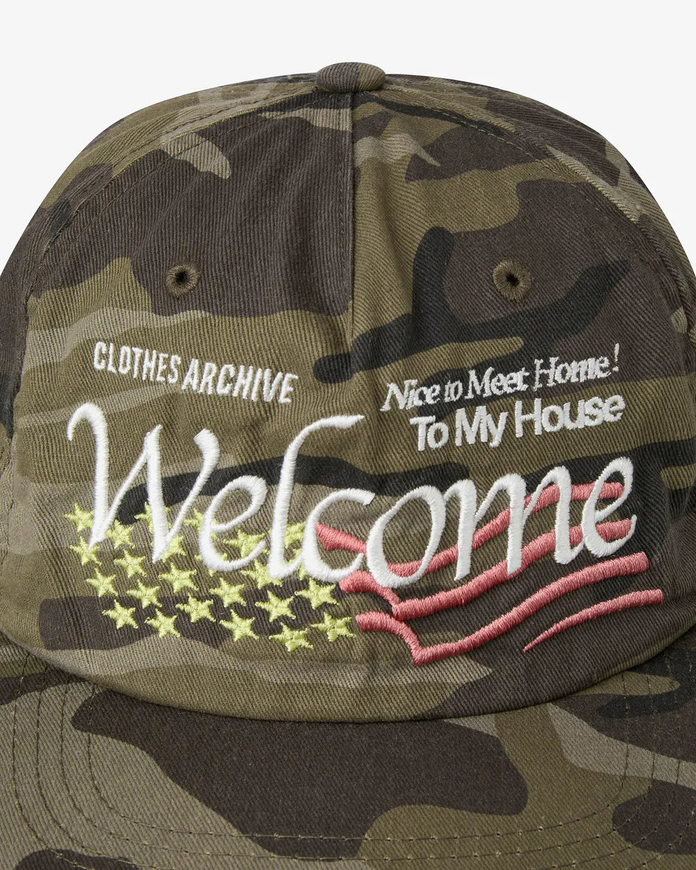 AEAE WELCOME WASHED CAP (CAMO)
