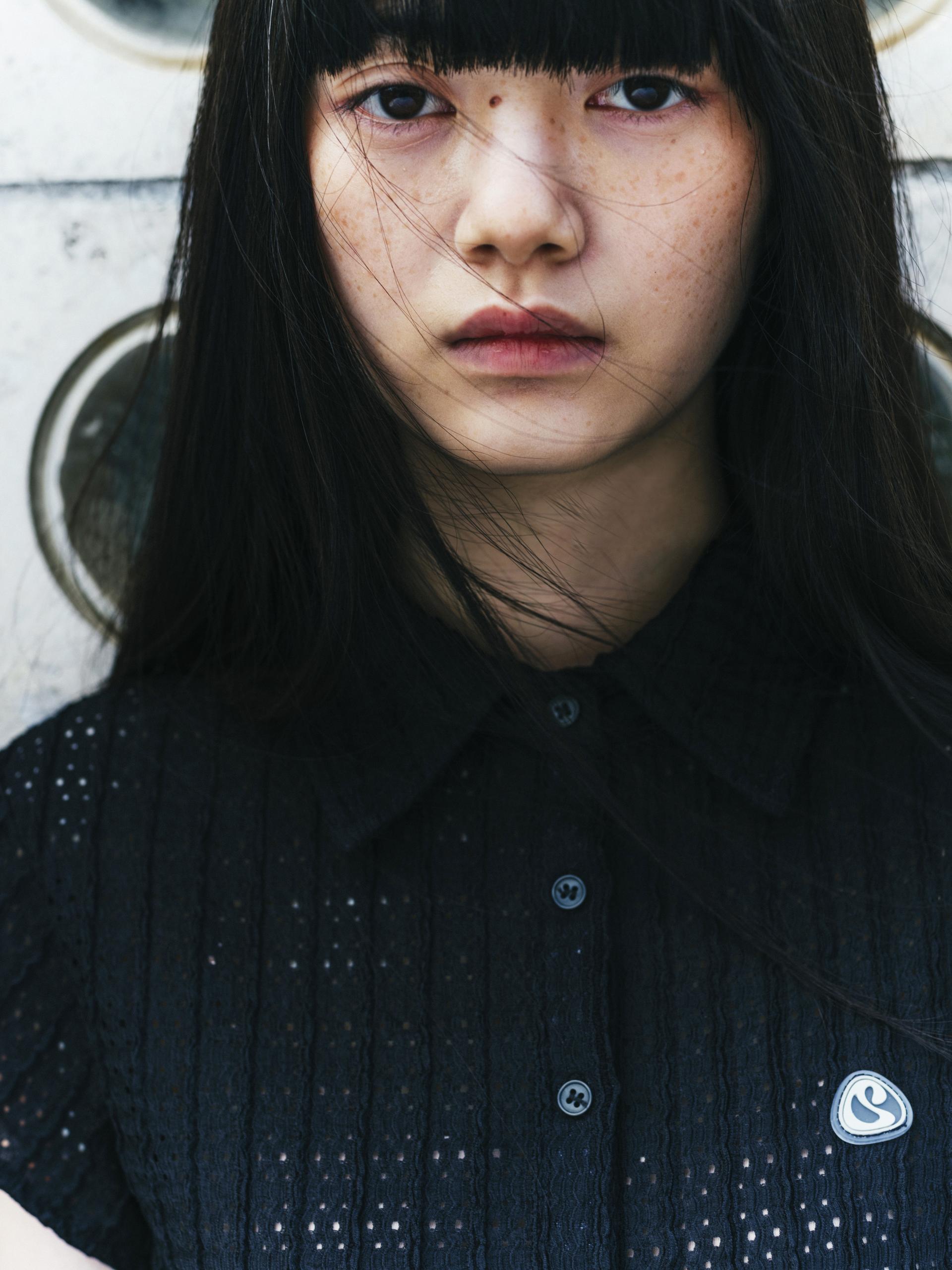 ✪【𝘱𝘳𝘦-𝘰𝘳𝘥𝘦𝘳】coyseio lace half shirts (black)