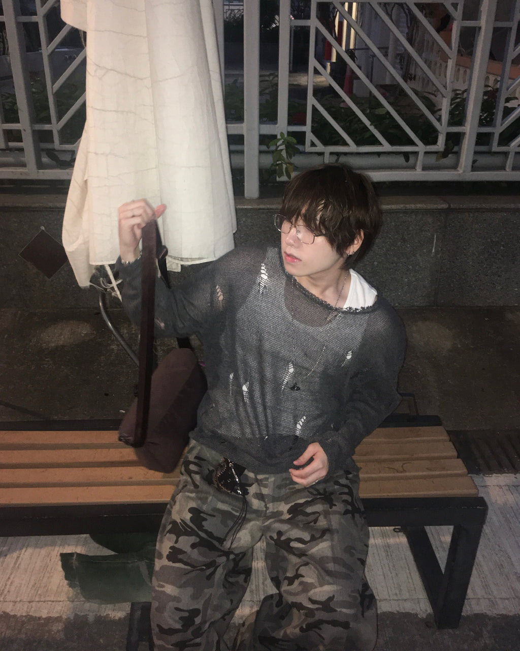 camo baggy pants (men wear)