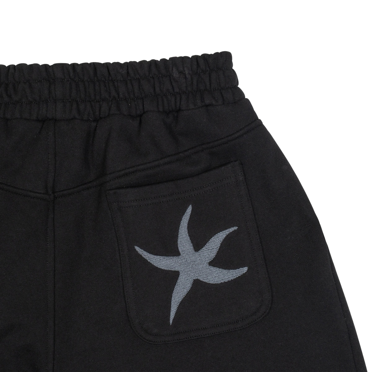 TCM BACK LOGO HALF SWEAT PANTS (BLACK)