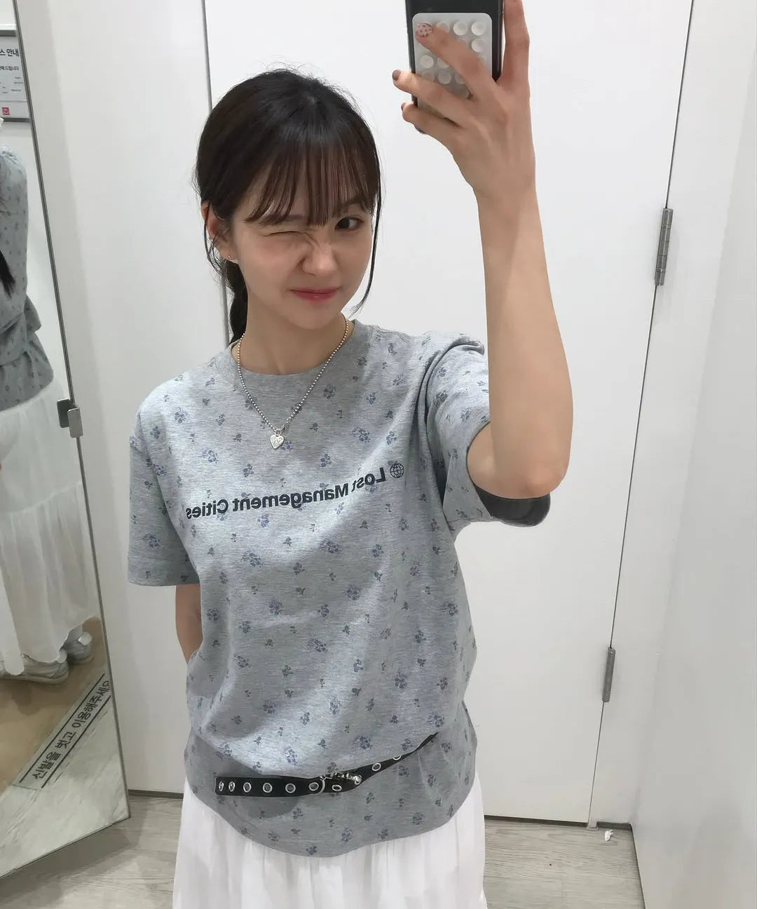 【𝘱𝘳𝘦-𝘰𝘳𝘥𝘦𝘳】LMC FN OG TEE flower white