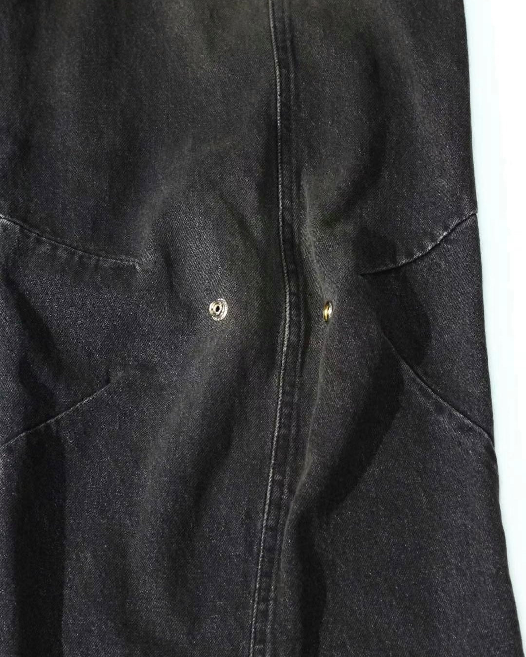 (in stock) bootcut flared jeans（black）