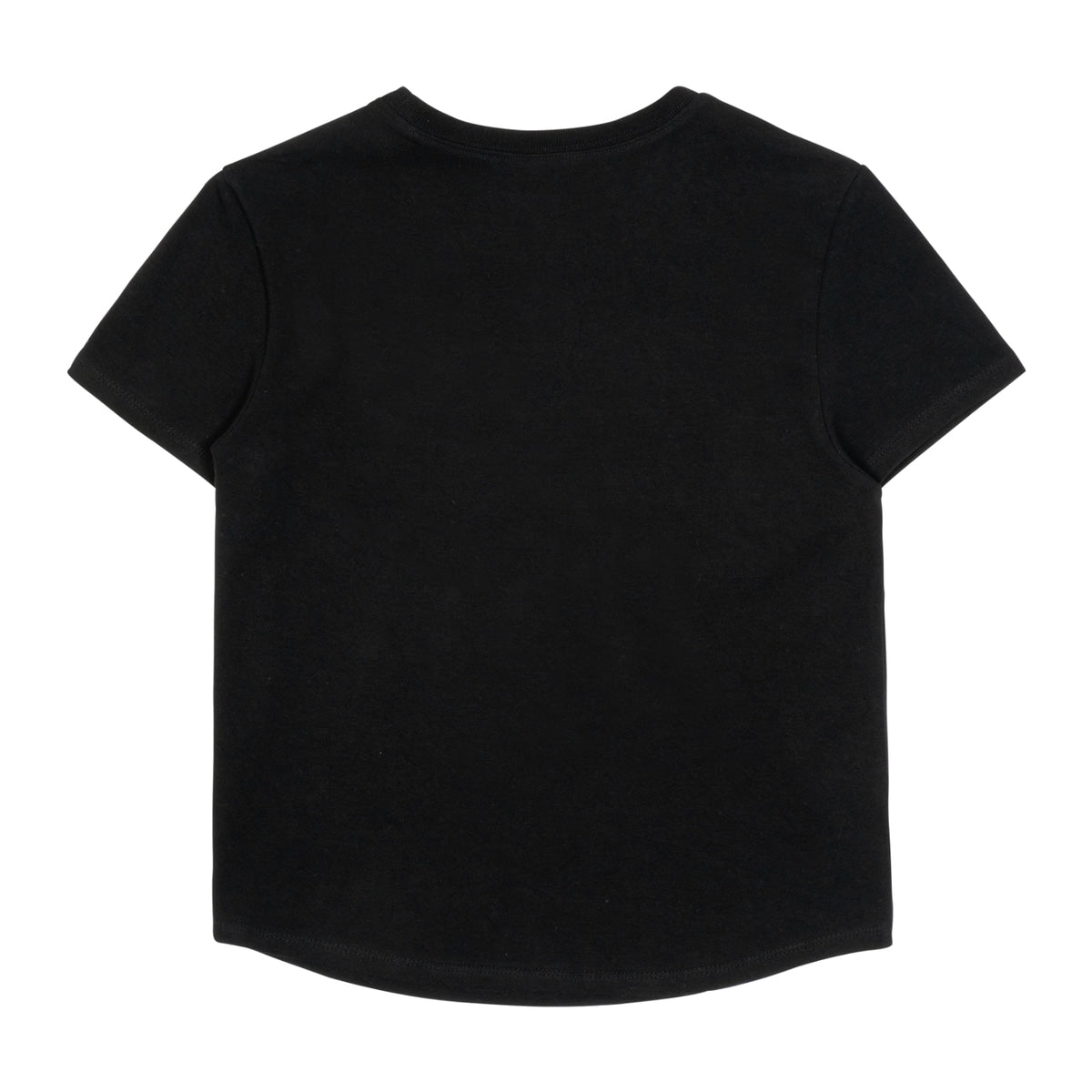 TCM MINI LOGO CURVED TEE (BLACK)