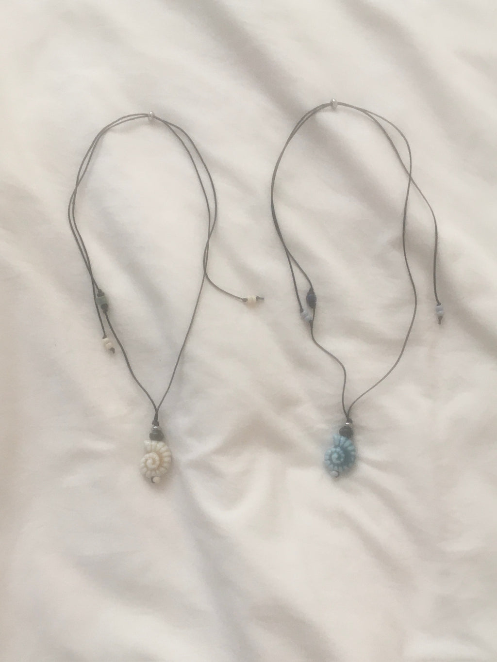(★BEST) spiral seashell necklace