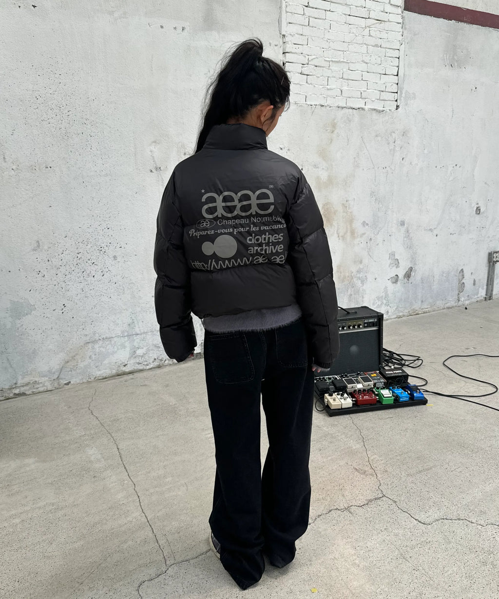 AEAE DENIM WORK PANTS (BLACK)