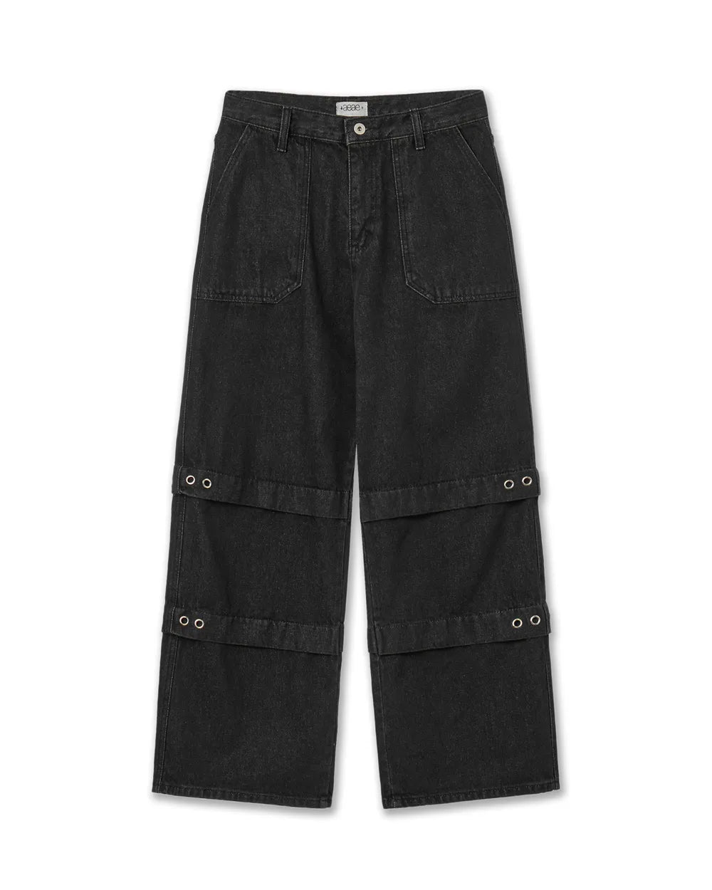 AEAE DENIM  WORK PANTS (BLACK)
