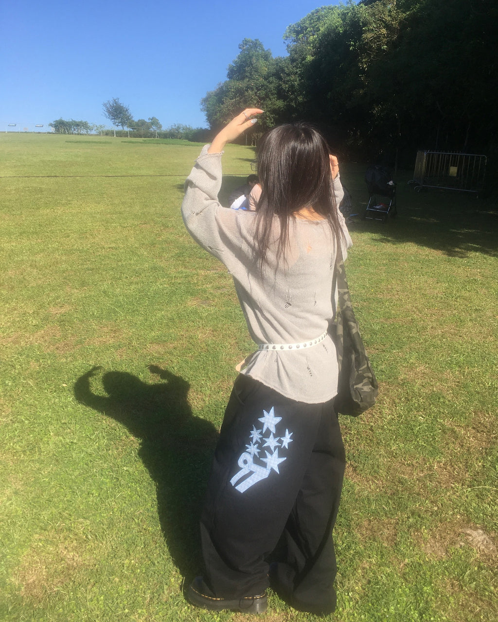 damaged mesh knit (oatmeal)