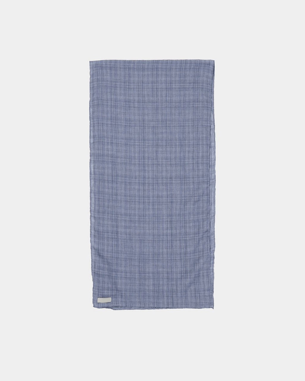mist check scarf (charcoal)