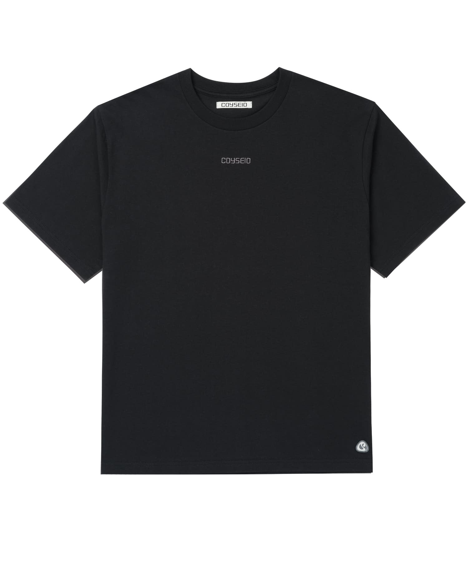 ✪【𝘱𝘳𝘦-𝘰𝘳𝘥𝘦𝘳】coyseio mini logo regular t-shirt (3 color)