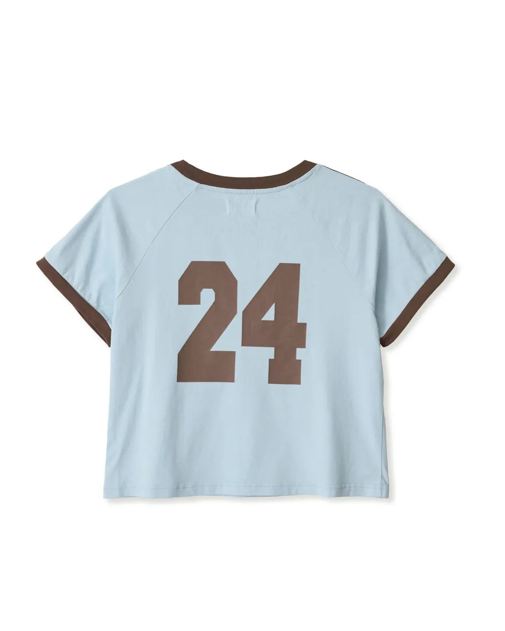 AEAE ATHLETE STRIPE HALF T-SHIRTS (SKY BLUE)