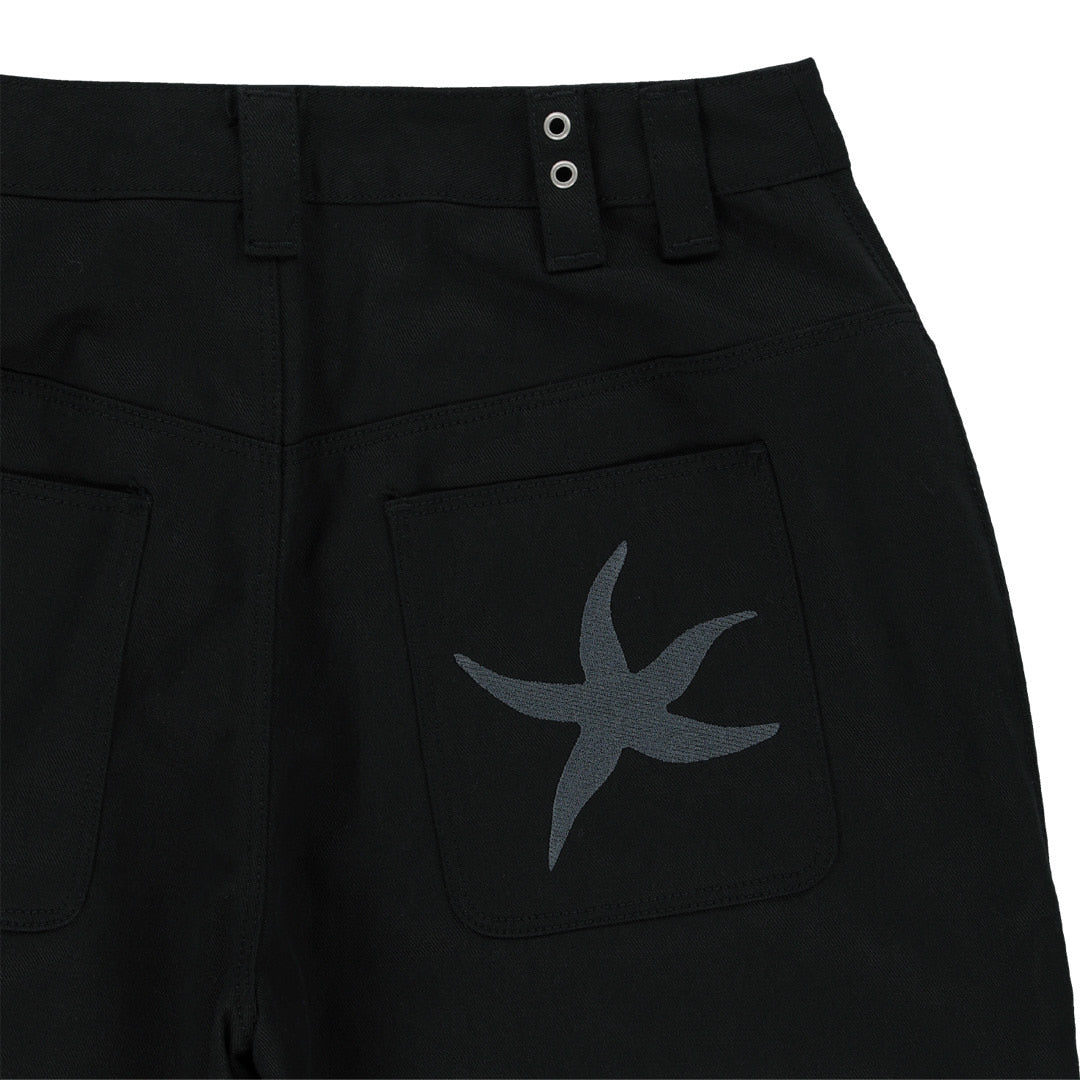 TCM STARFISH CHINO PANTS (BLACK)
