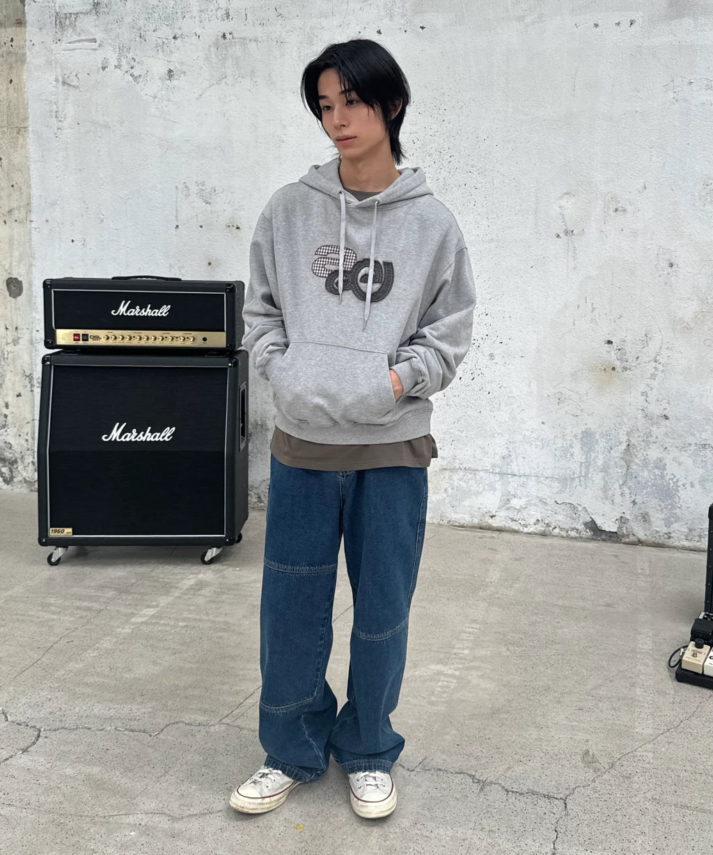 AEAE DENIM WORK PANTS (MID BLUE)