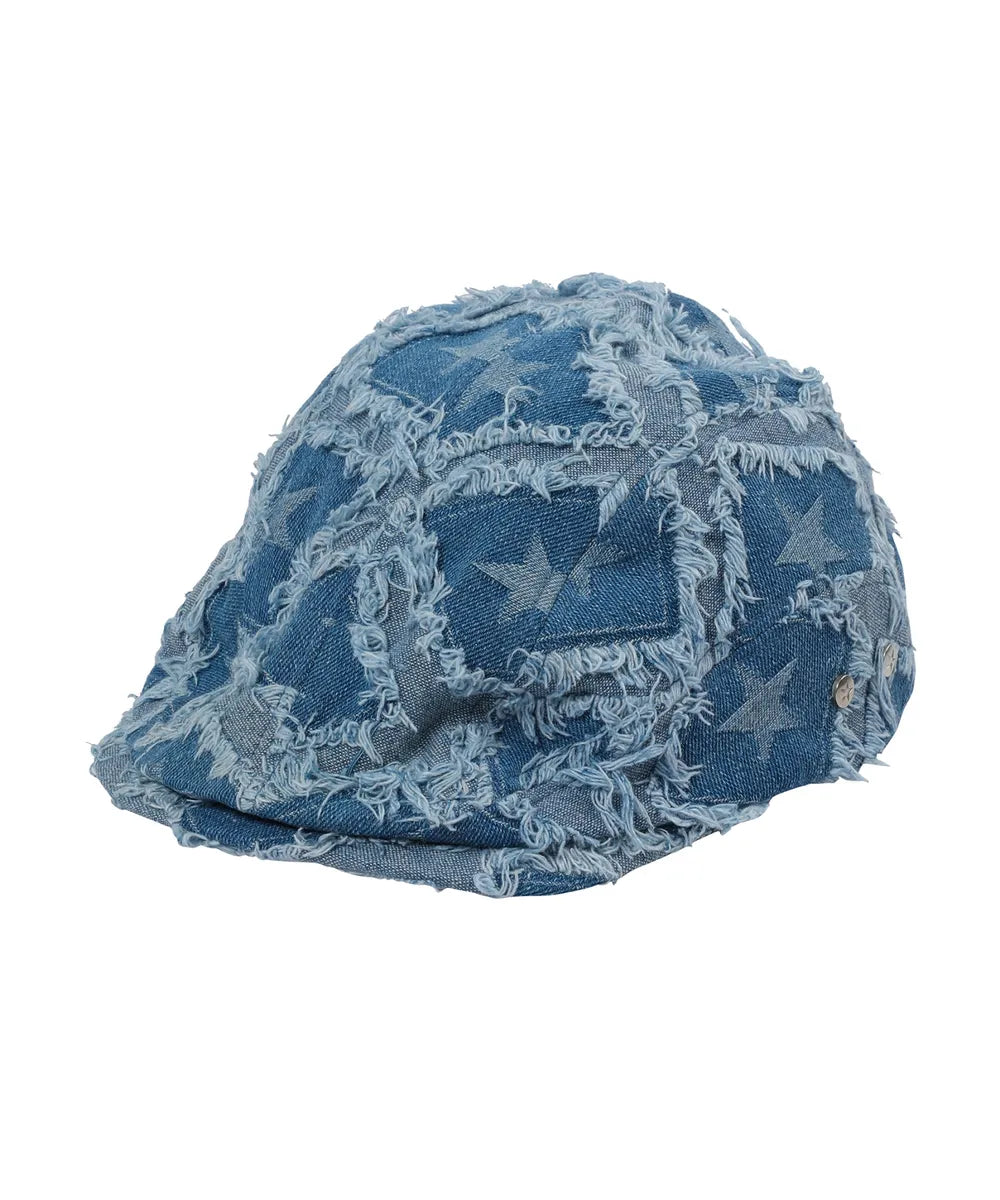 BAUF Star Rivet Hunting Cap (Light Denim)
