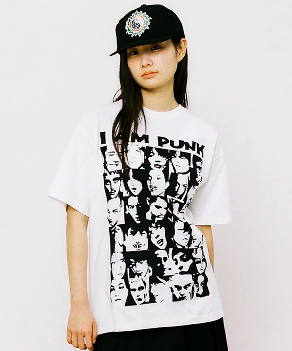 【𝘱𝘳𝘦-𝘰𝘳𝘥𝘦𝘳】Webhouse I AM PUNK Tee (white)