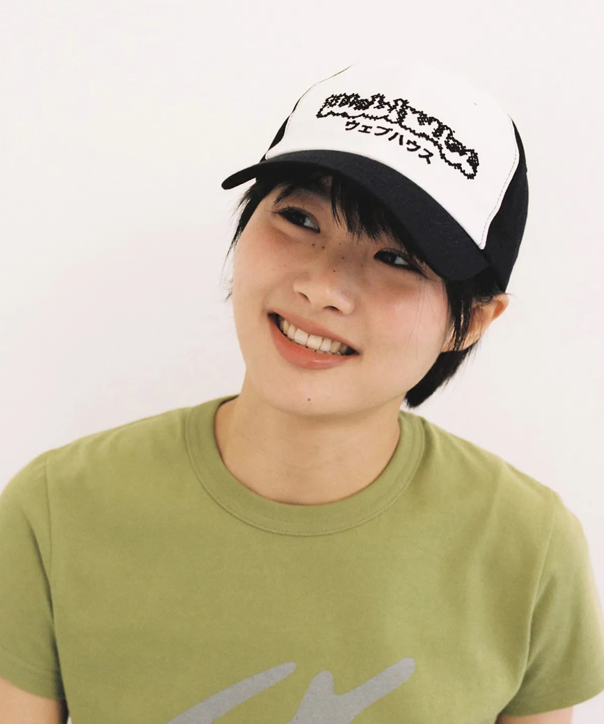 【𝘱𝘳𝘦-𝘰𝘳𝘥𝘦𝘳】WEBHOUSE Sweetie House Cap BlackWhite