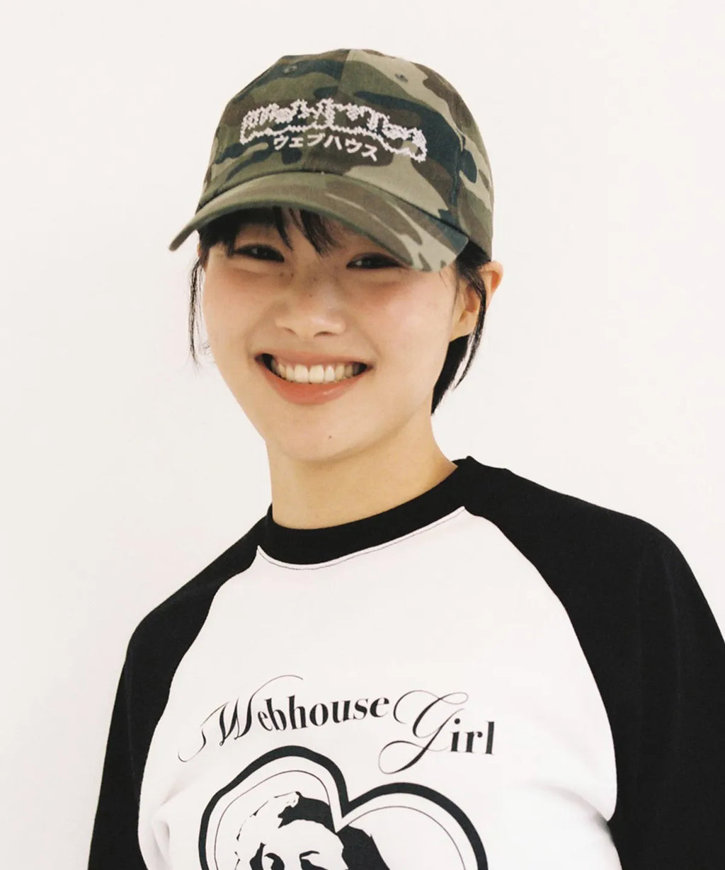 【𝘱𝘳𝘦-𝘰𝘳𝘥𝘦𝘳】WEBHOUSE Sweetie House Cap Camo