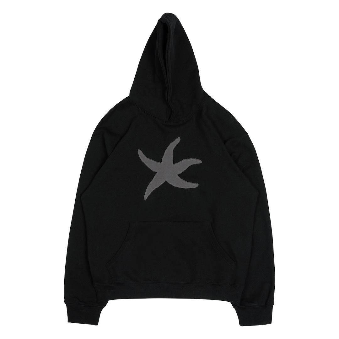 TCM VINTAGE STARFISH HOODIE (BLACK)