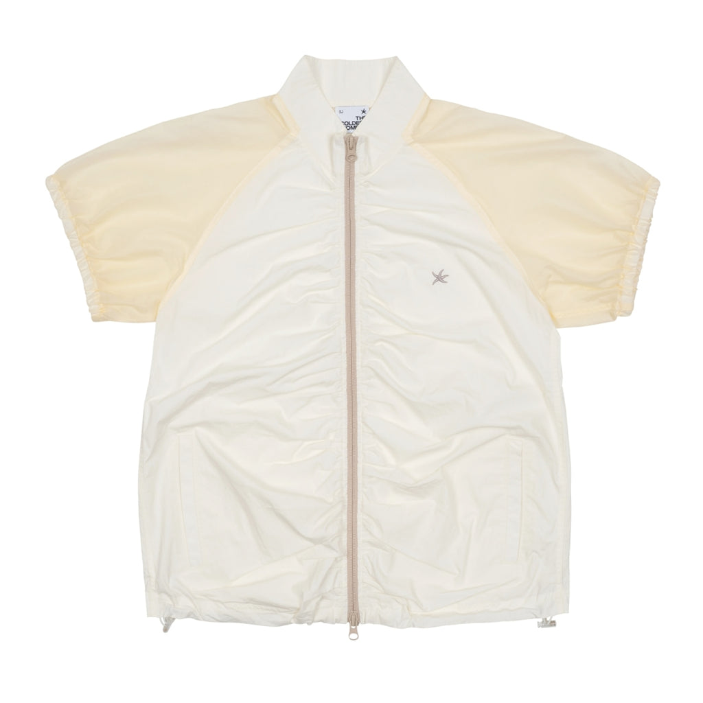 TCM SHIRRING HALF WINDSTOPER (IVORY/BEIGE)