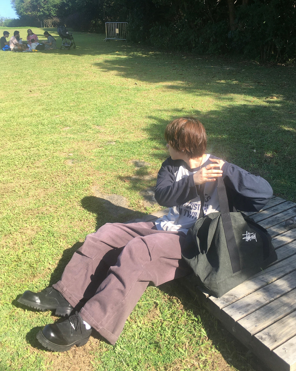 star rivet washed jeans (men)