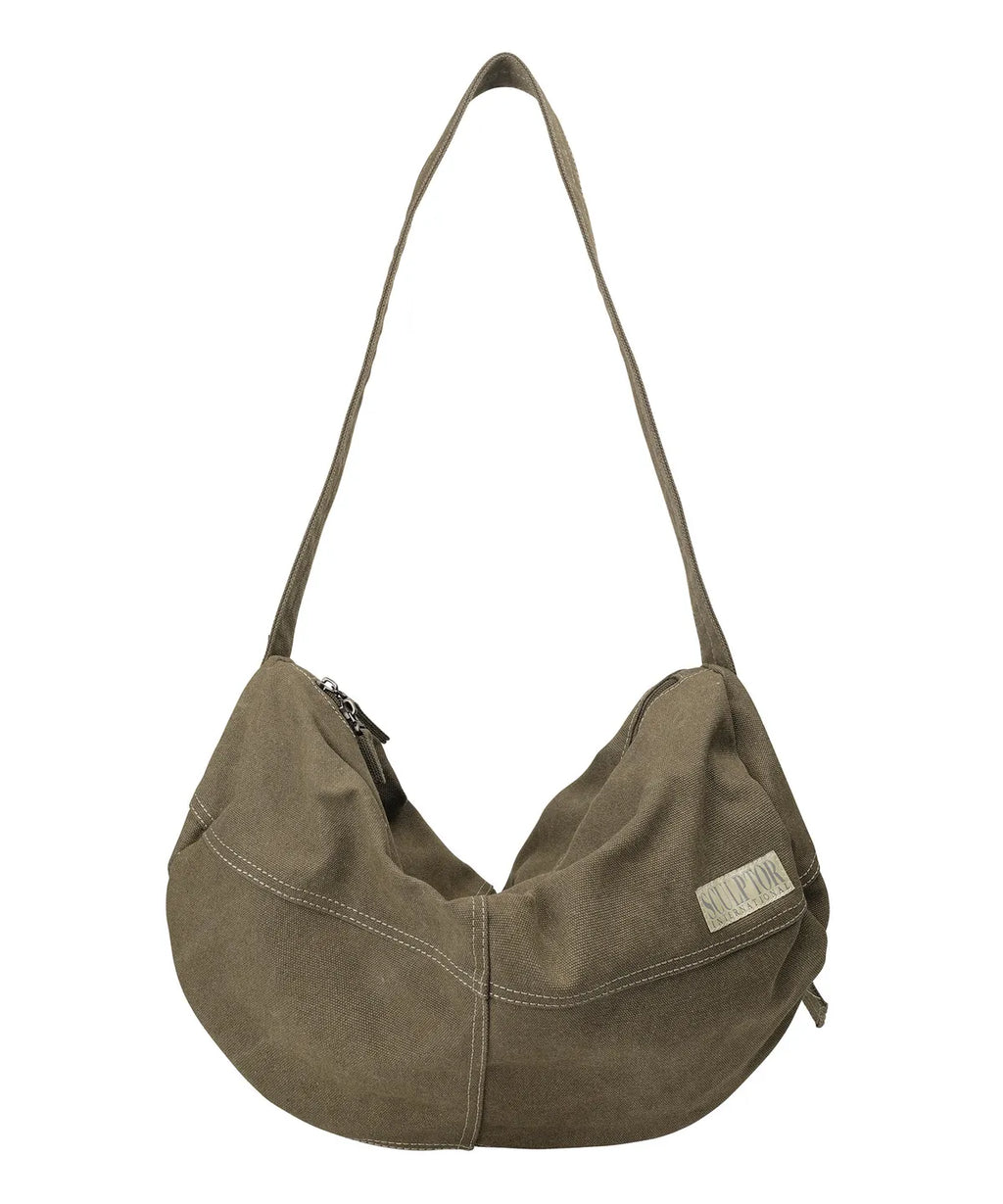 【𝘱𝘳𝘦-𝘰𝘳𝘥𝘦𝘳】SCULPTOR Vintage Canvas Duffel Bag Khaki