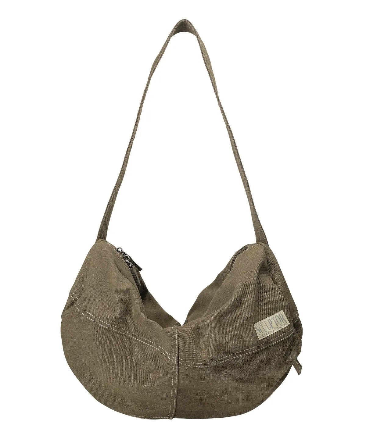 【𝘱𝘳𝘦-𝘰𝘳𝘥𝘦𝘳】SCULPTOR Vintage Canvas Duffel Bag Khaki