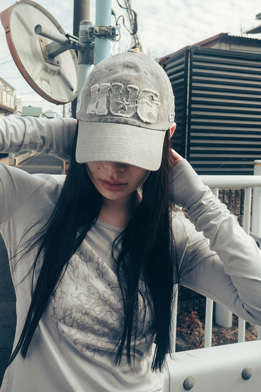 HUGYOURSKIN HUG FRIENDS CAP (CAMO)