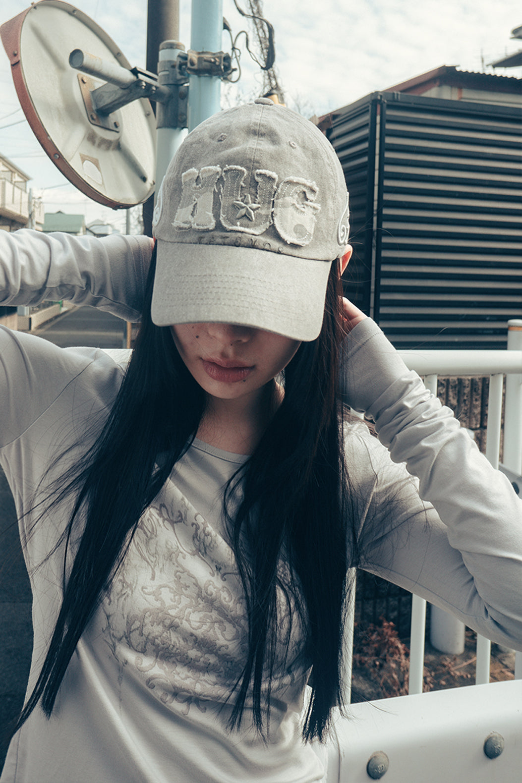 HUGYOURSKIN HUG FRIENDS CAP (CAMO)