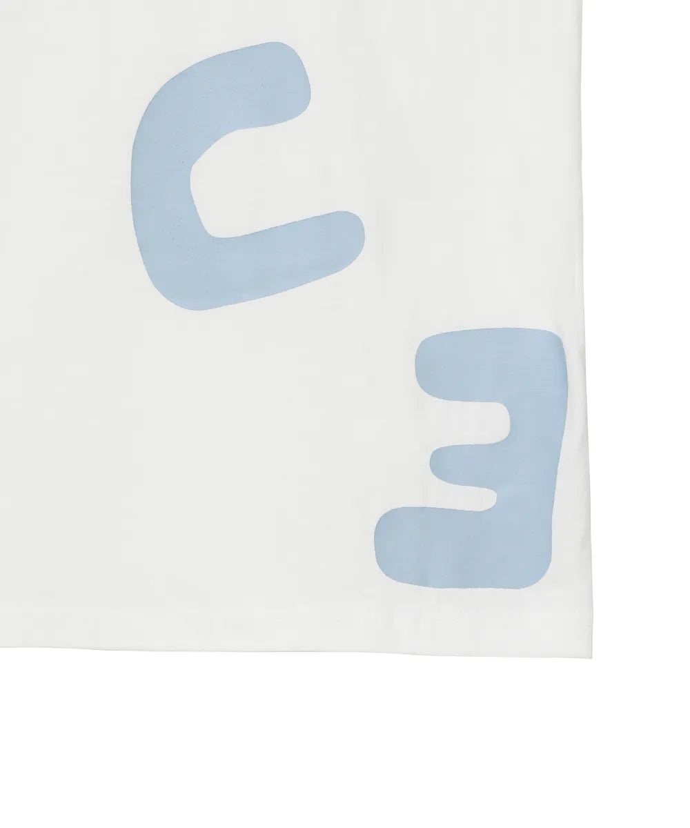 BAUF PEACE LOGO T-SHIRT (WHITE)