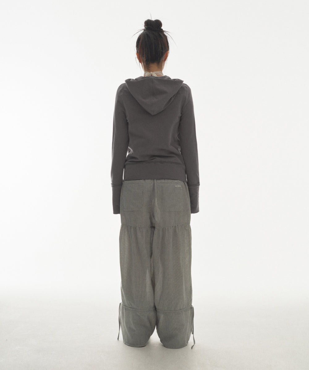 ✪【𝘱𝘳𝘦-𝘰𝘳𝘥𝘦𝘳】coyseio stitch hood zip-up (3 color)