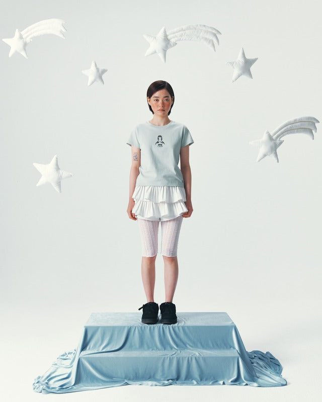 ✪【𝘱𝘳𝘦-𝘰𝘳𝘥𝘦𝘳】coyseio lenga character t-shirt (2 color)