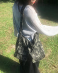 camo shoulder bag (khaki)