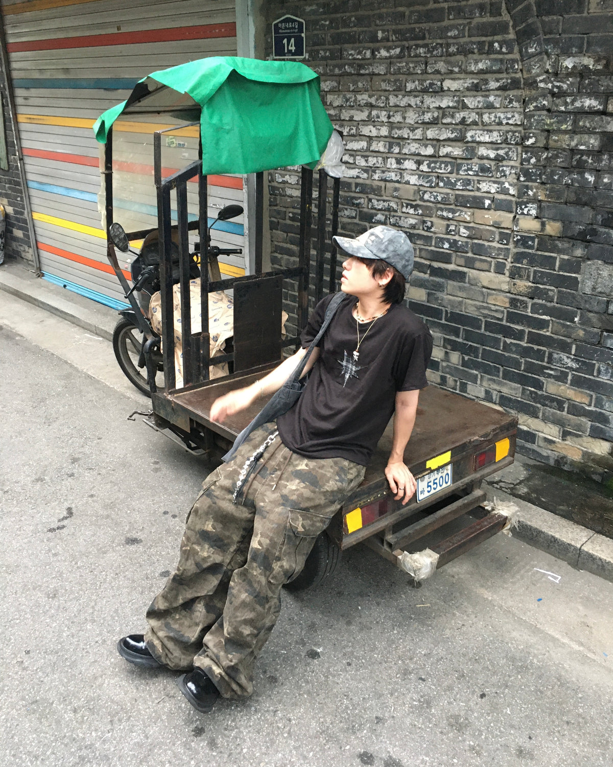 camo work cargo pants