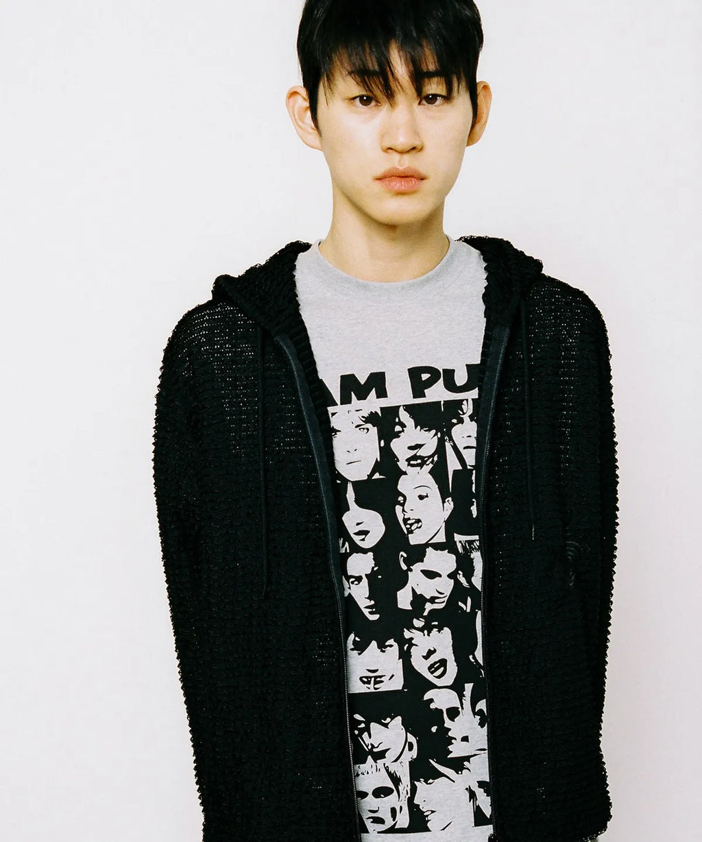 【𝘱𝘳𝘦-𝘰𝘳𝘥𝘦𝘳】Webhouse I AM PUNK Tee (Grey)