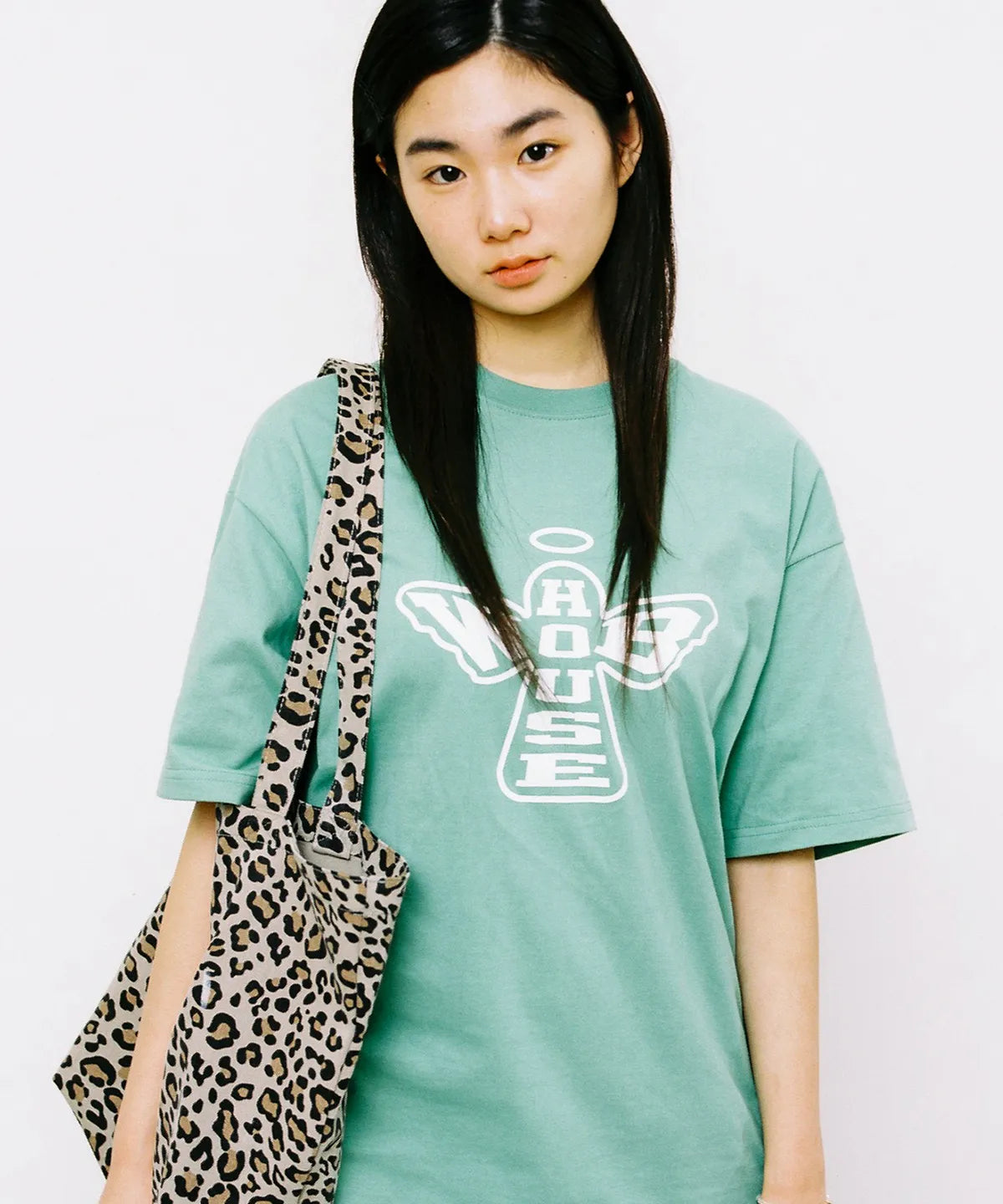【𝘱𝘳𝘦-𝘰𝘳𝘥𝘦𝘳】Webhouse Web Angel Tee (Green)