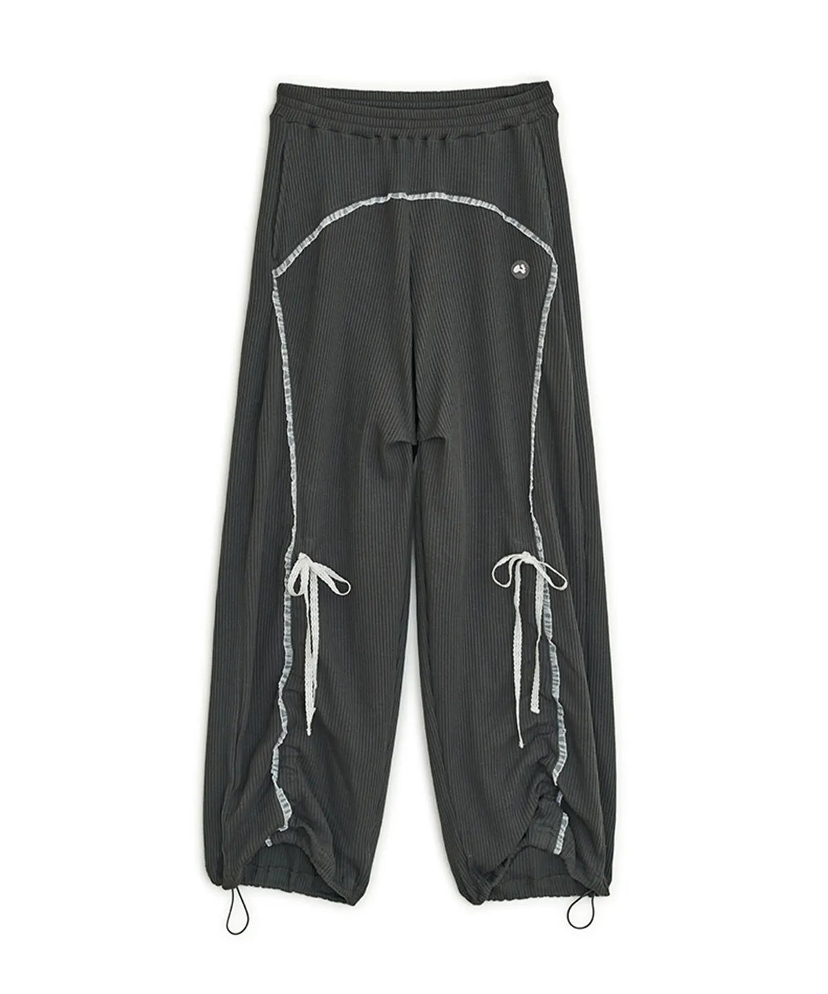 HUGYOURSKIN RACE JOGGER PANTS (CHARCOAL)