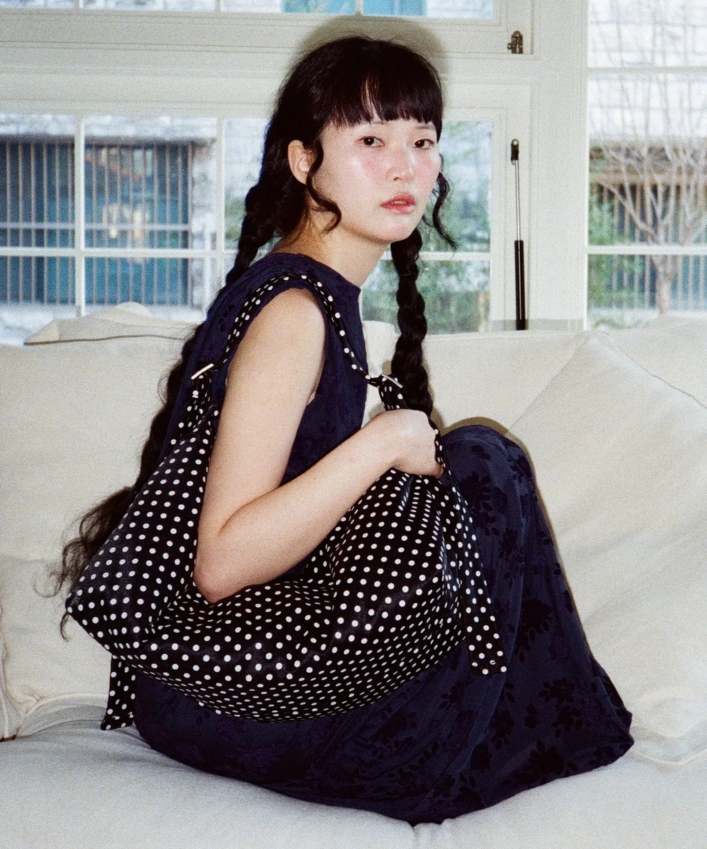 【𝘱𝘳𝘦-𝘰𝘳𝘥𝘦𝘳】YAHN SISI Pillow Boat Bag - Dot