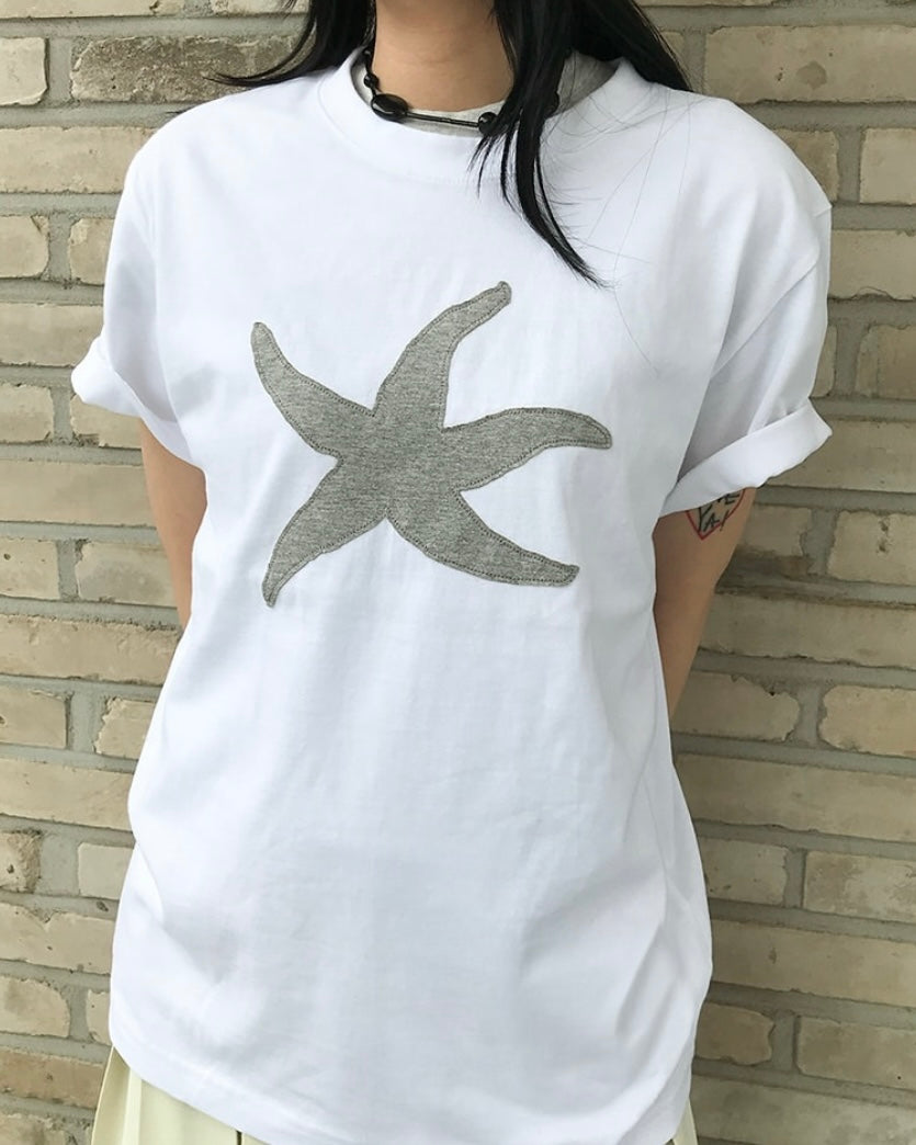 TCM VINTAGE STARFISH T (WHITE)