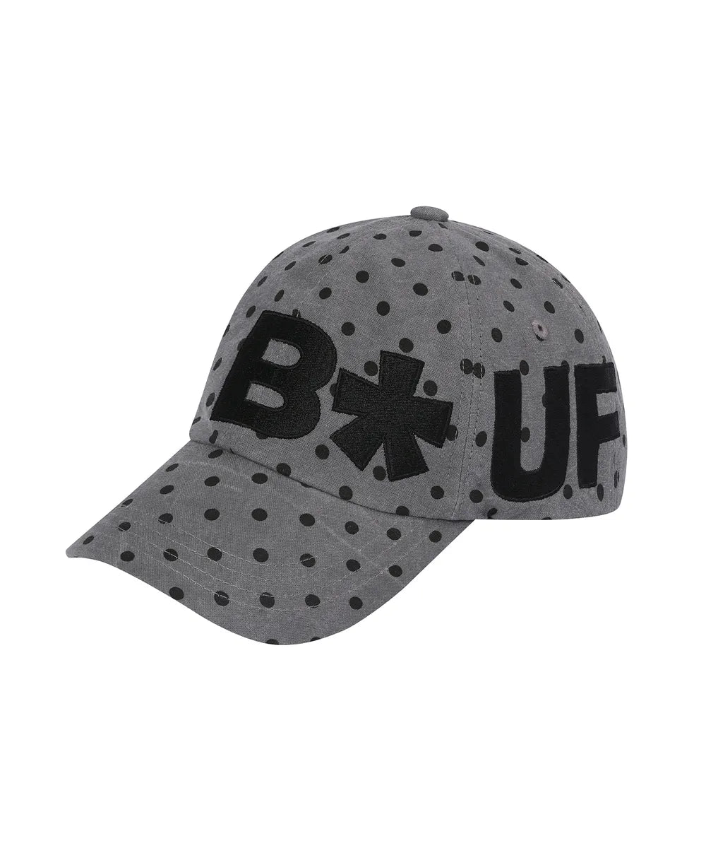 BAUF B-Side Logo Ball Cap (Dot Grey)
