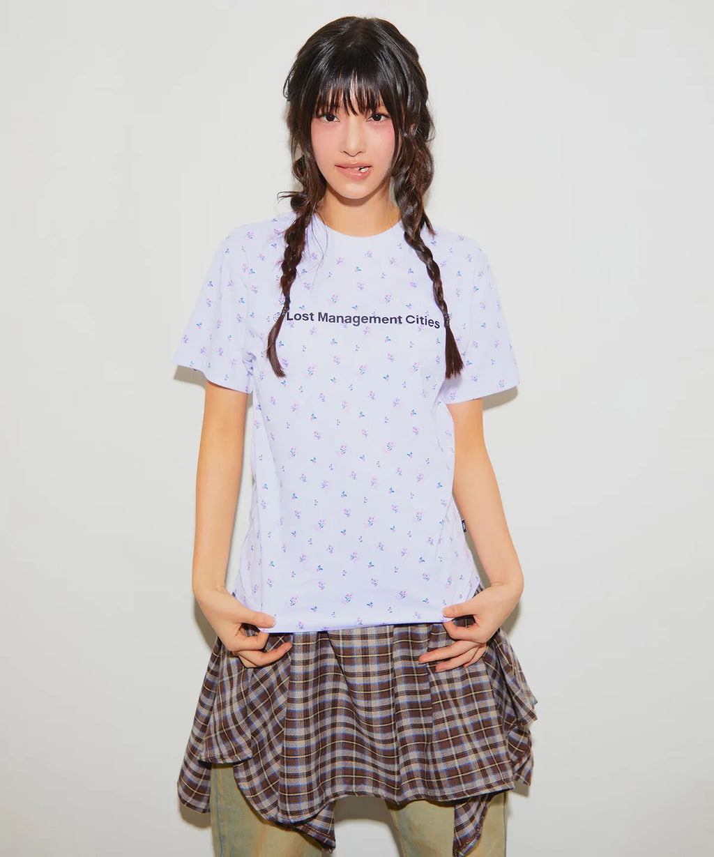 【𝘱𝘳𝘦-𝘰𝘳𝘥𝘦𝘳】LMC FN OG TEE flower white