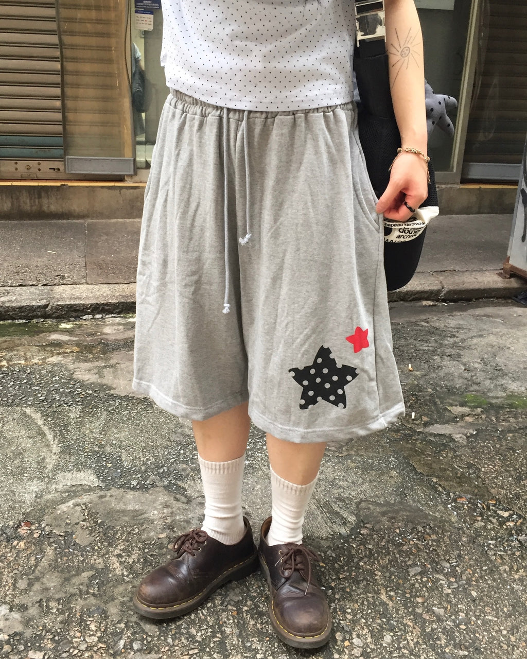 (in stock) kisses cotton shorts