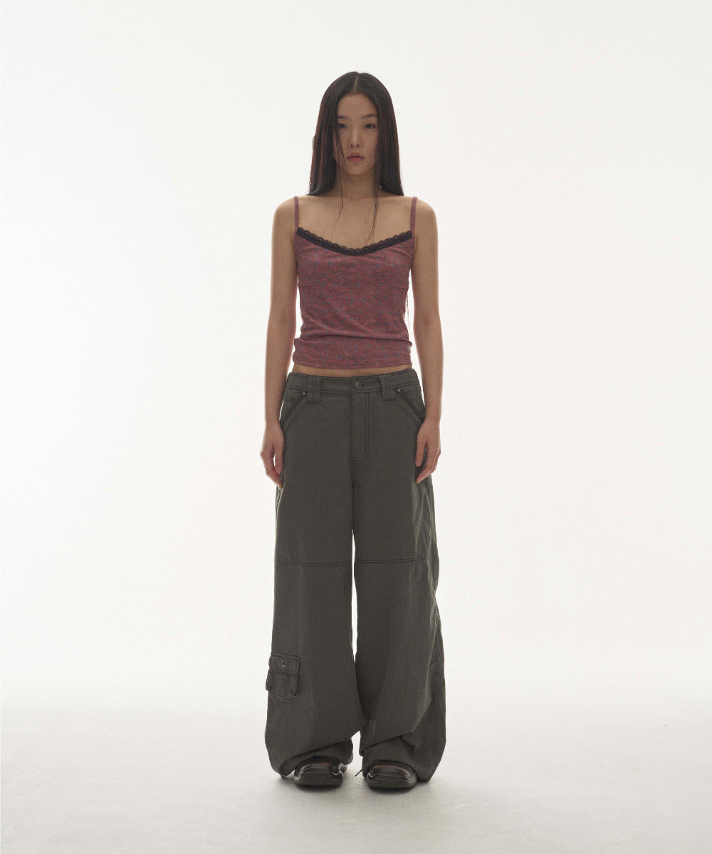 ✪【𝘱𝘳𝘦-𝘰𝘳𝘥𝘦𝘳】coyseio snap work pants (2 color)