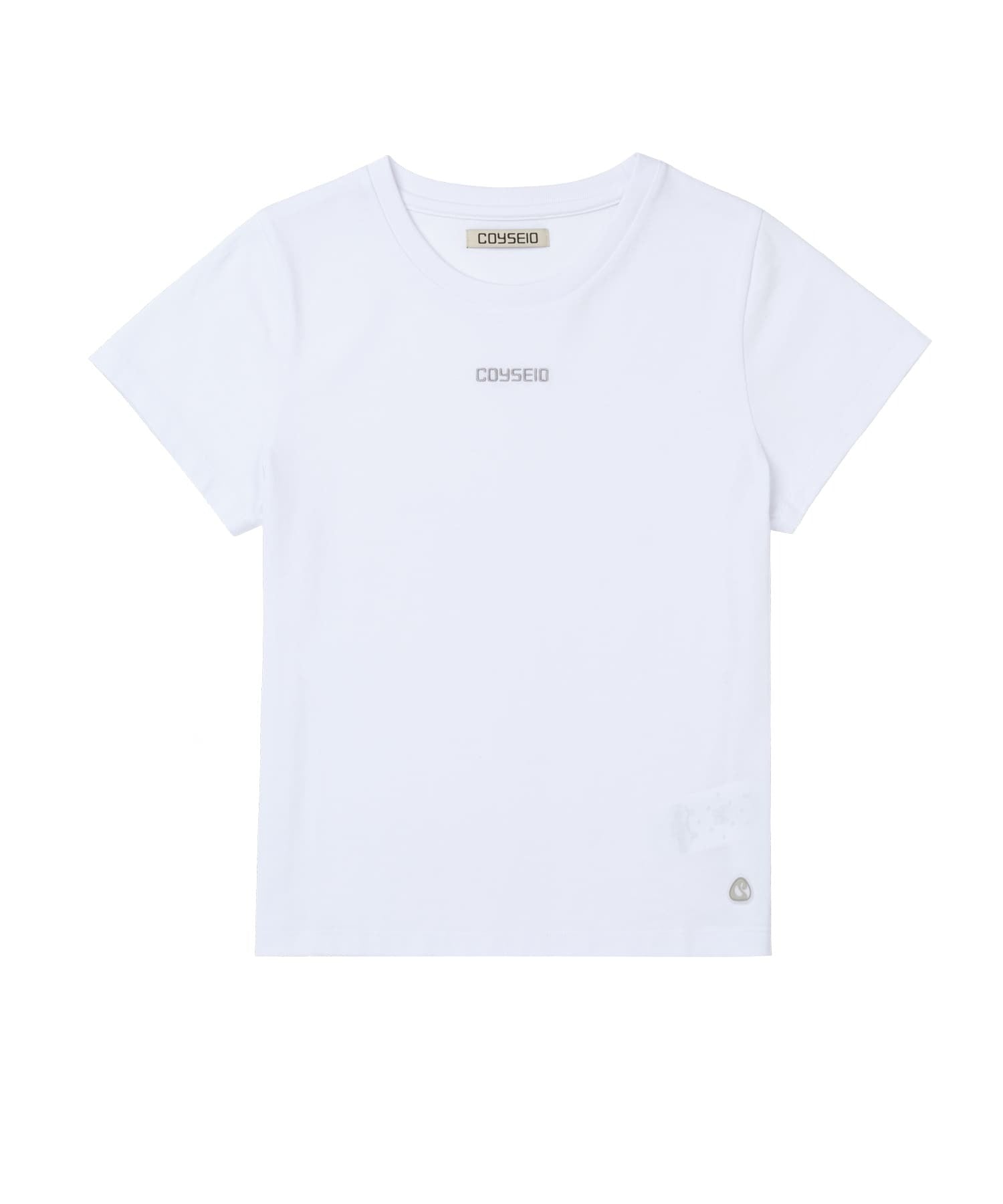 ✪【𝘱𝘳𝘦-𝘰𝘳𝘥𝘦𝘳】coyseio mini logo t-shirt (3 color)