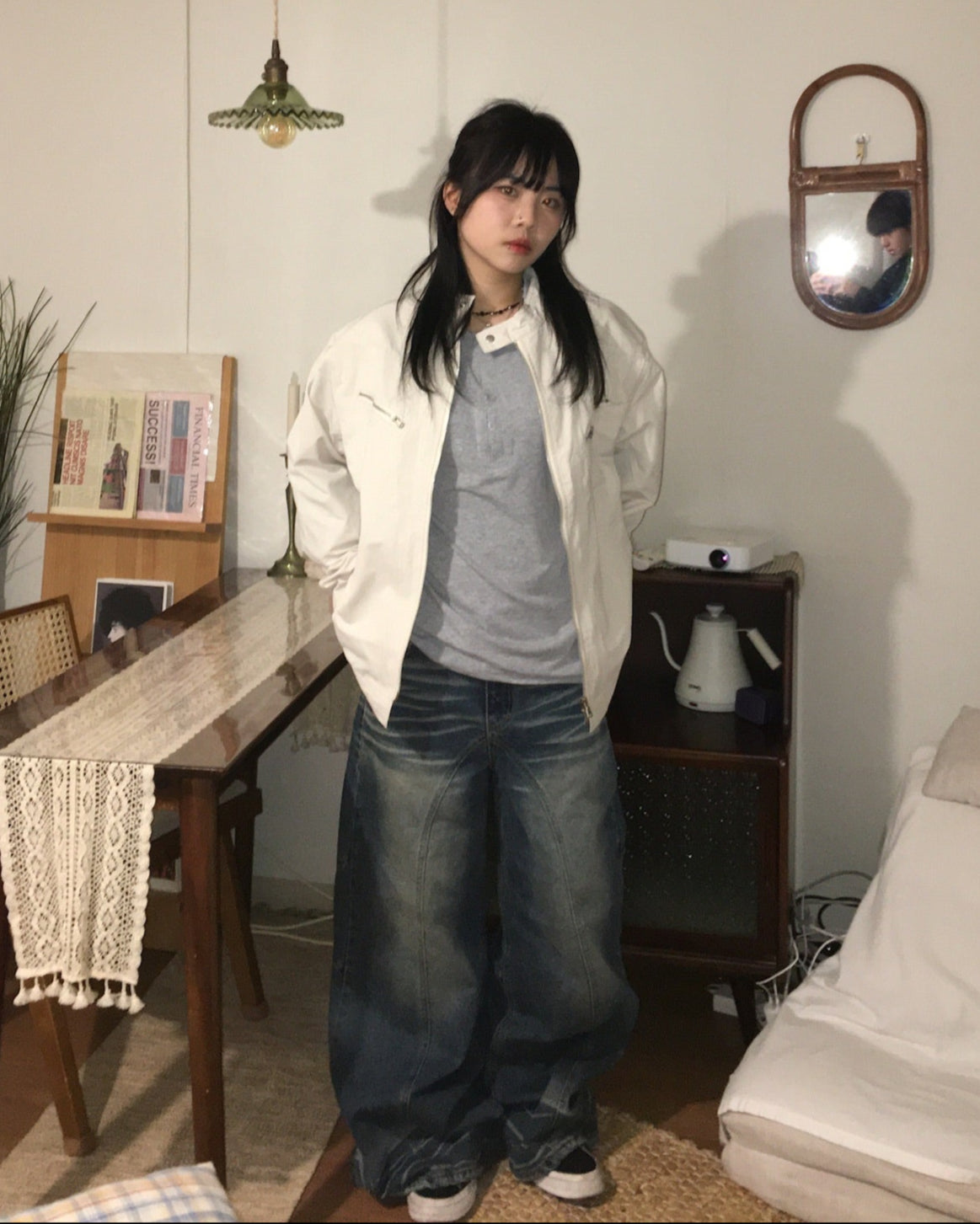 motorstitch nylon jacket